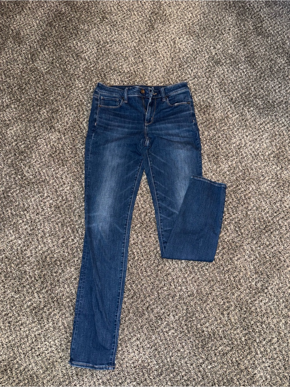 American Eagle Outfitters Women’s Skinny Jeans - Dark Blue Wash